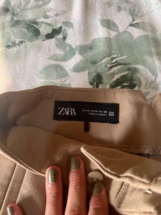 Pantalón beige de vestir