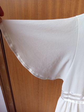 Camisón y salto de cama novia 