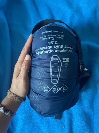 Saco dormir Trek 500 Ultra ligero y compacto- 15°C