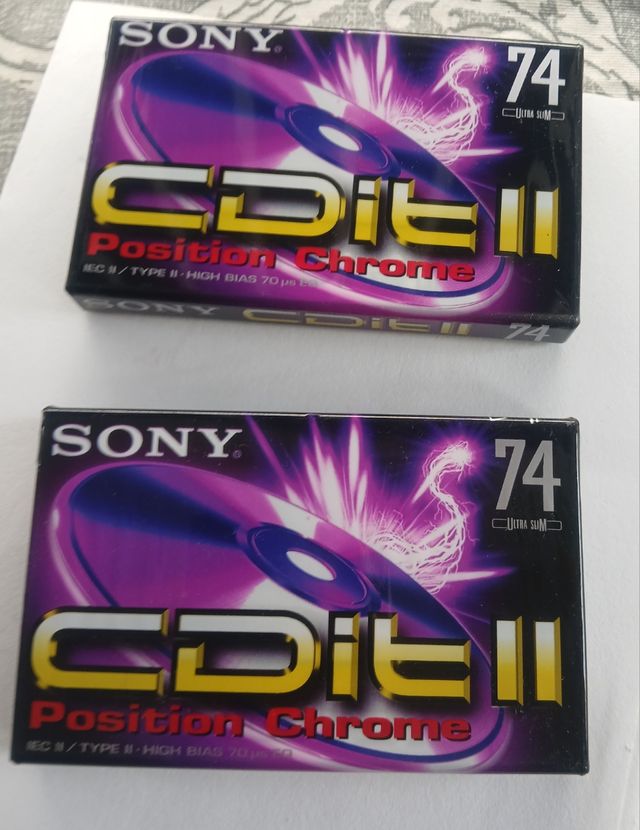 Cinta cassette 74 min