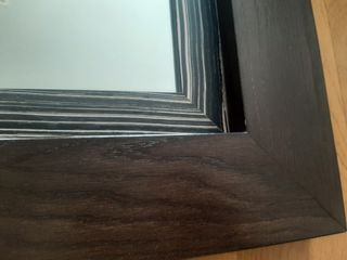 Conjunto recibidor MADERA NATURAL : espejo + repis