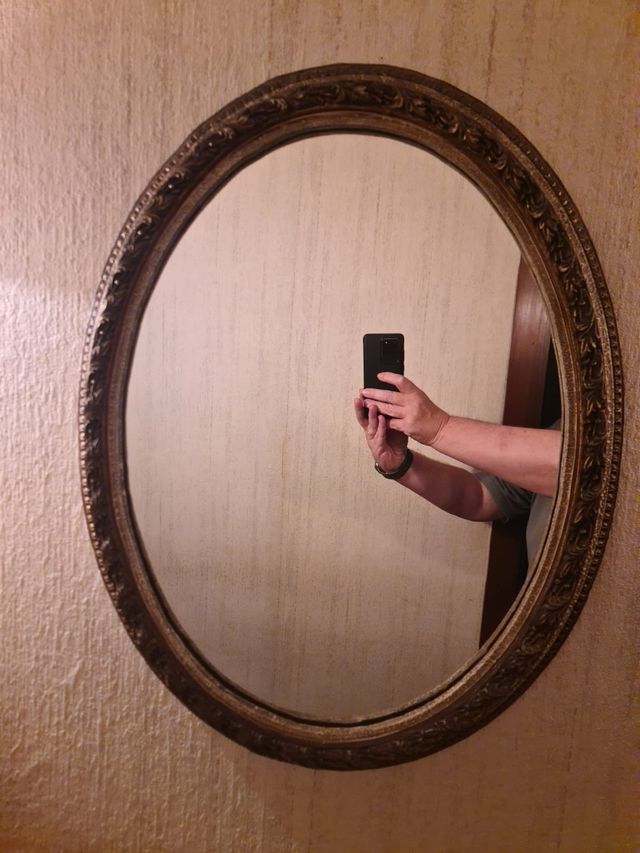 Espejo ovalado vintage