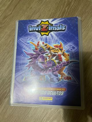 Álbum Invizimals: cartas coleccionables