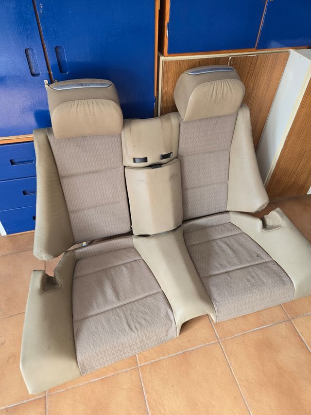 Asientos traseros BMW e46 Cabrio Beige