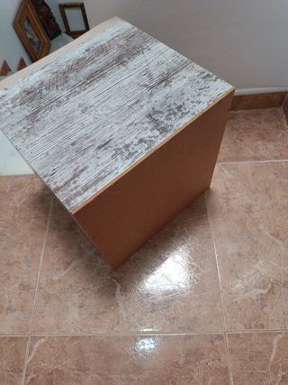 Taburete baúl decorativo