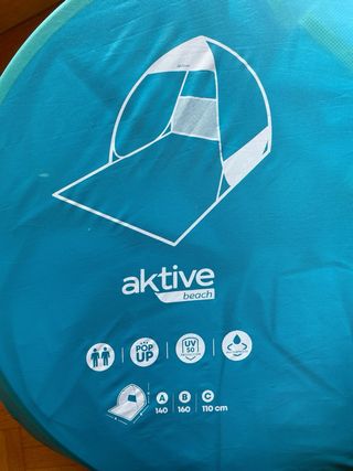 Parasol playa Aktive - Pop Up