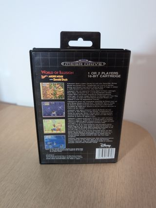 Il mondo delle illusioni con Mickey Mouse Mega Drive
