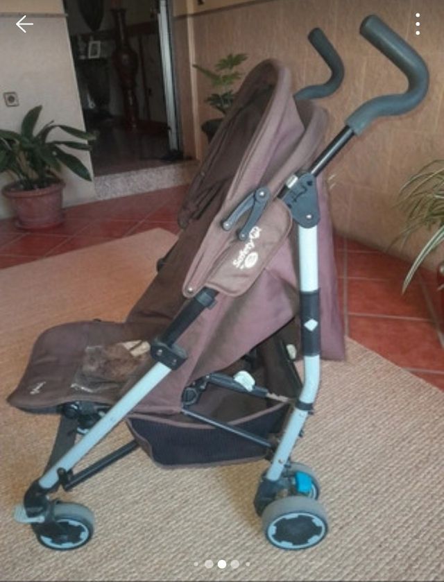 Silla paseo Safety 1st marrón