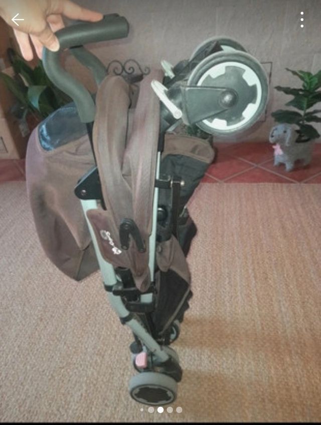 Silla paseo Safety 1st marrón