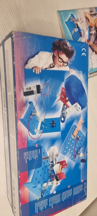 Juego antiguo de experimentos magnéticos 