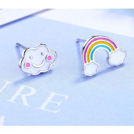 Pendientes nube y arcoiris 🌈