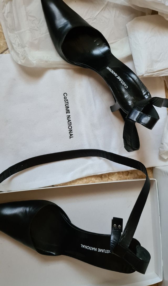 Scarpe Costume National nere