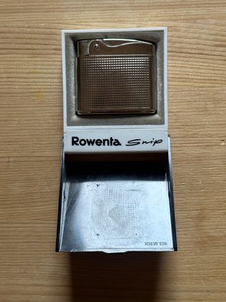 Accendino Rowenta Snip vintage tipo Zippo