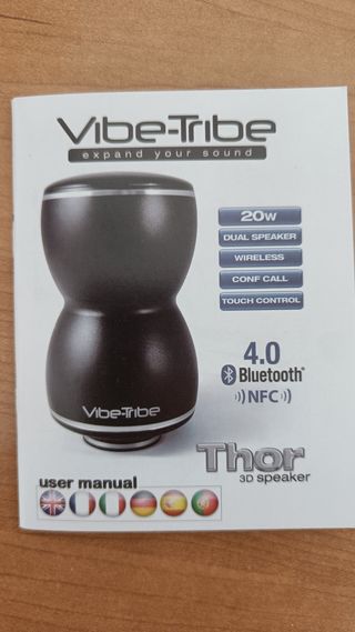 Altavoz Bluetooth 20W - Vibe Tribe Thor
