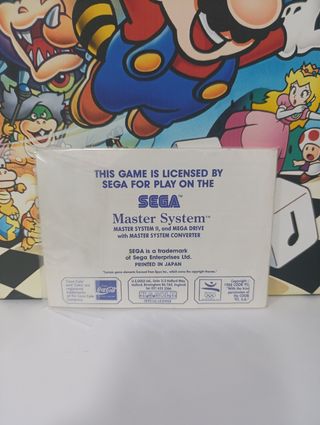 Sega Master System Olympic Gold