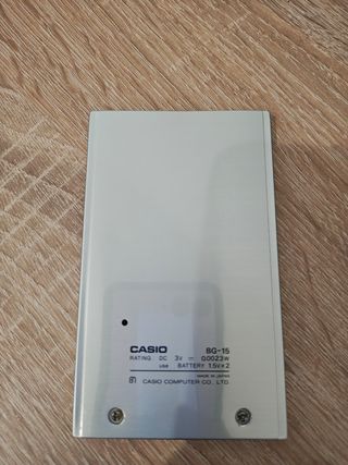 Casio BG-15 boxing game calculator & watch