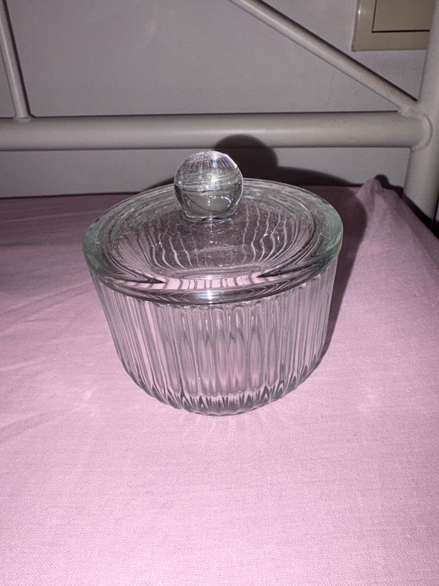 Recipiente cristal con tapa