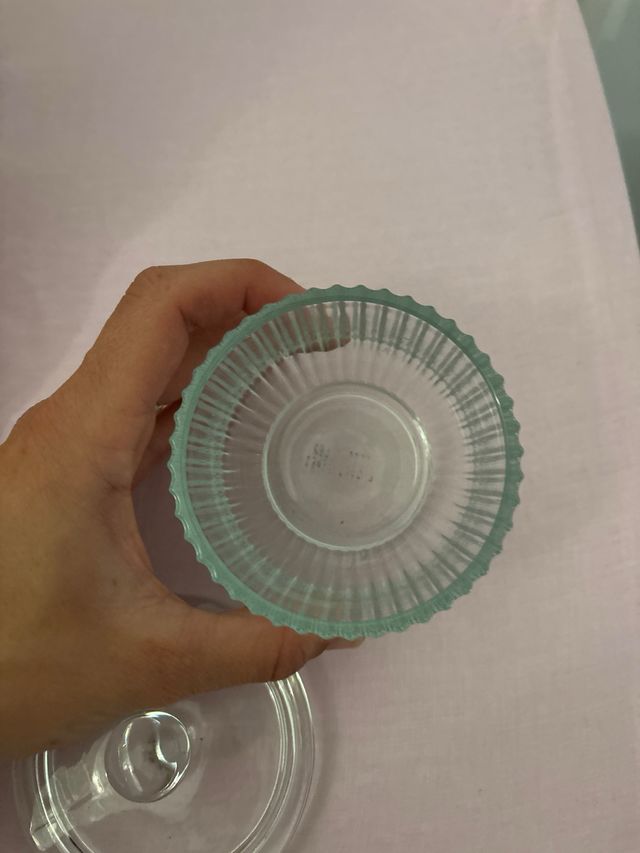 Recipiente cristal con tapa