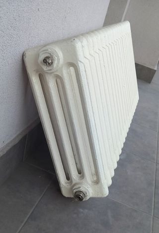 Radiador hierro fundido blanco