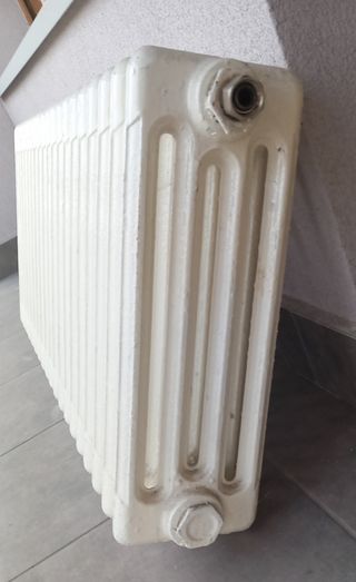 Radiador hierro fundido blanco