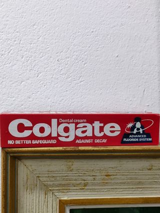 Colgate 1980: Estuche vintage