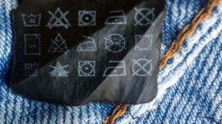 Shorts denim ZARA TRF | Azul - tiro medio