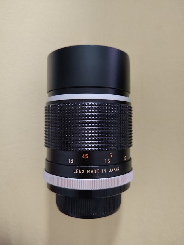 2 Objetivos cámara analogica 