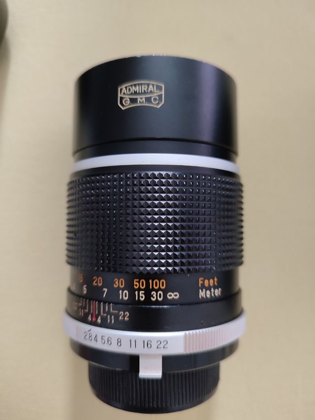 2 Objetivos cámara analogica 