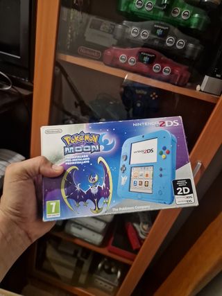 Nintendo 2DS Azul - Pokémon Moon