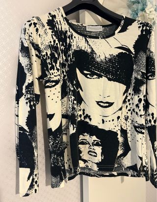 Maglia Cannella bianco-nero invernale 