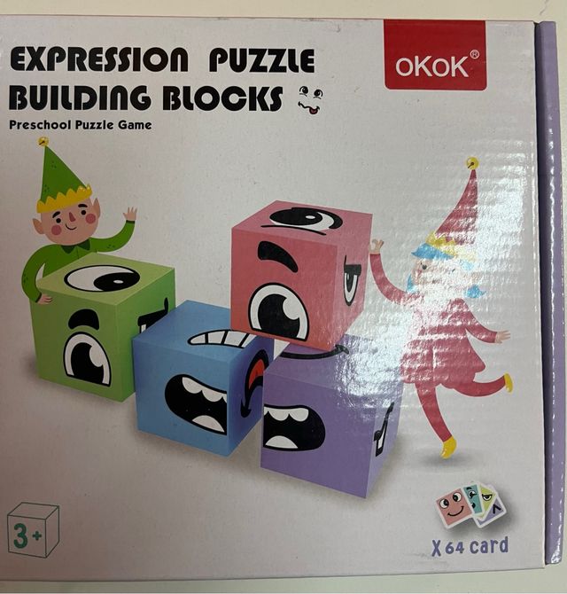 Cubos emociones OKOK - Juego
