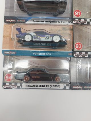 6 Hot Wheels Premium: Nissan, Porsche