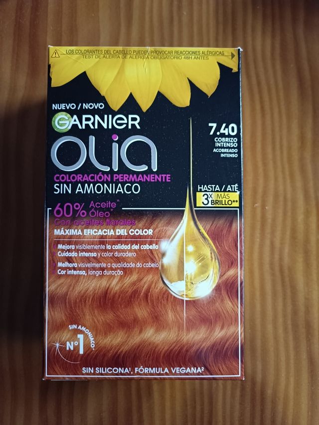 Tinte Garnier Olia 7.40 Cobrizo