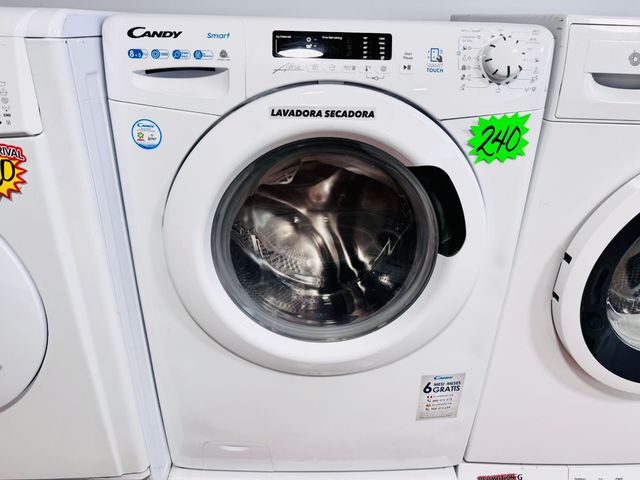 LAVADORA SECADORA CANDY 8/5 KG 1400 RPM