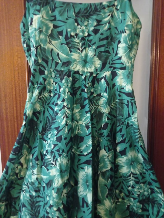 Vestido verde verano