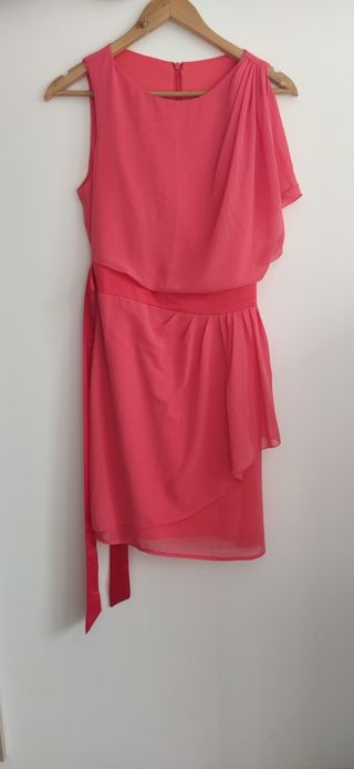 Vestido coral - Fiesta/Ceremonia