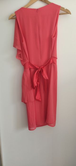 Vestido coral - Fiesta/Ceremonia