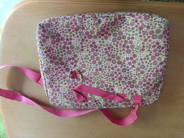 Bolso bandolera infantil flores