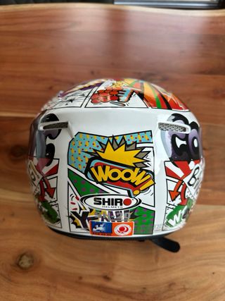 Casco jet Shiro Comic