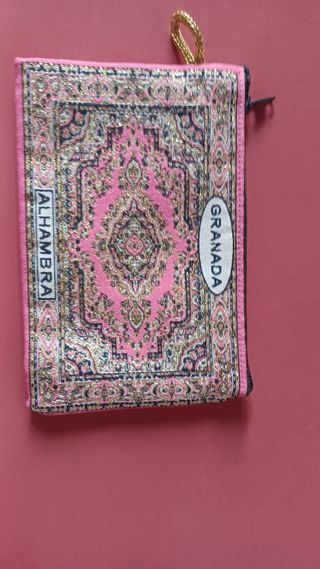 Monedero Alhambra-Granada rosa