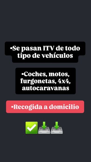 ITV vehículos a domicilio