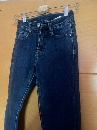 Pantalones campana vaqueros