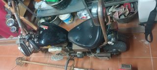Moto 49cc clásica