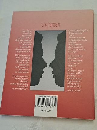 Libro "Vedere. La ginnastica per gli occhi"