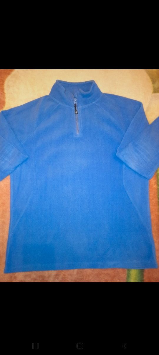 Polar azul - Chaqueta polar azul