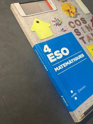 Matemàtiques. 4 ESO. Construïm