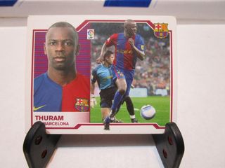 Cromo Lilian Thuram FC Barcelona 2007/2008