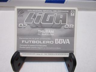 Cromo Lilian Thuram FC Barcelona 2007/2008