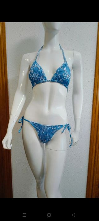 Bikini azul - Triángulo