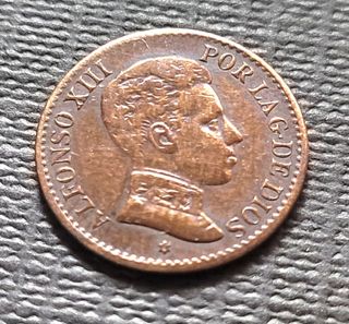 Moneda España 1906 Alfonso XIII